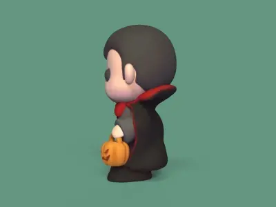 Vampire Toy 3D print model