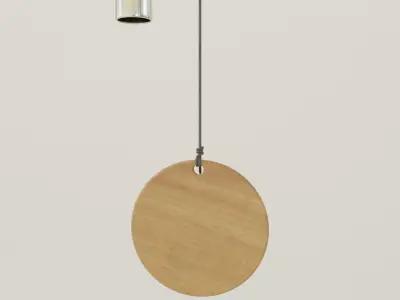 Metal Wind Chime 3D model