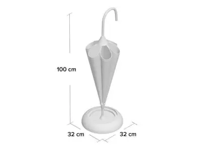 Umbrella Stand Umbrella 3D model purchase