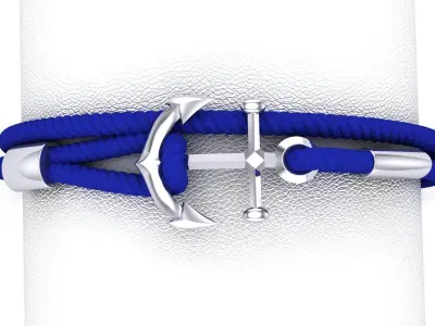 Anchor Bracelet 3D print model