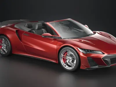 Honda NSX Cabrio 3D model