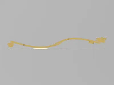 gold lock gl0007 3D print model