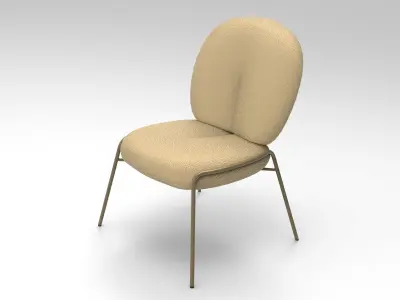 Klaus Chair Low-poly 3D model