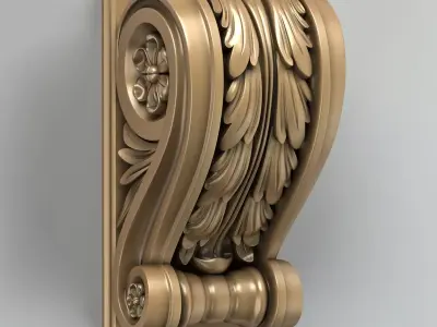 Corbel 006 3D model