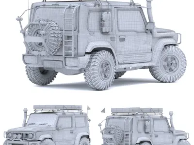 SUZUKI JIMNY 3D model