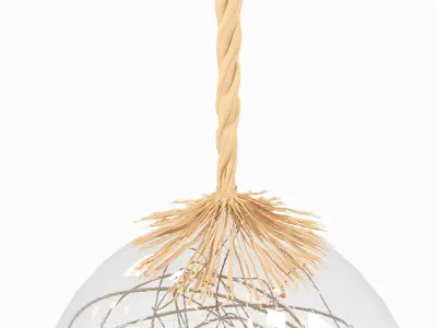 Christmas Ball with LED 3D model