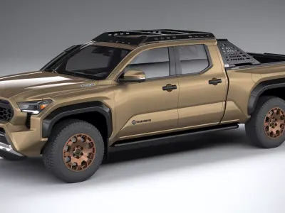 Toyota Tacoma Trailhunter 2024 3D model