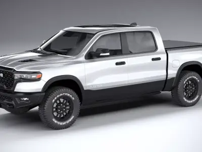 Ram 1500 Regular 2025 3D model