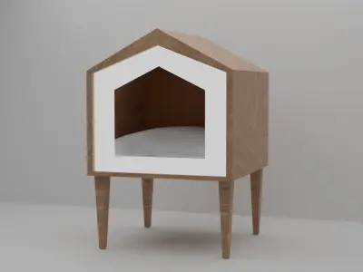 Cat house  3D model