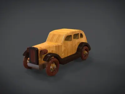 1935 Sedan Toy Car 3D print model