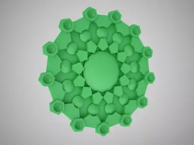 Modern Carving 3D print model