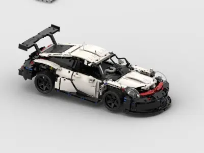 Porsche 911 RSR 42096  3D model