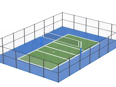 Volleyball Court 3D model get