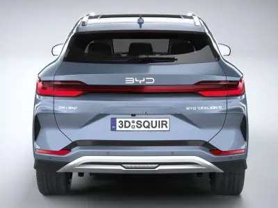 BYD SeaLion 6 SEAL U DM-i 2025  3D model