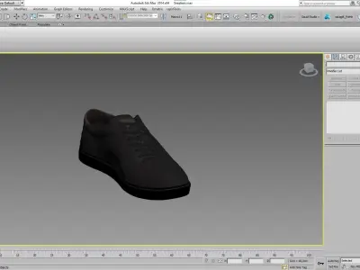 Sneakers Low-poly 3D model