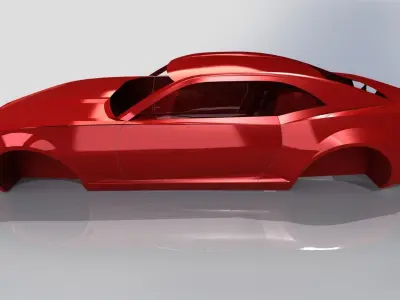 Chevy Camaro body Free 3D model