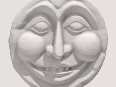 Moon Face 2 3D model