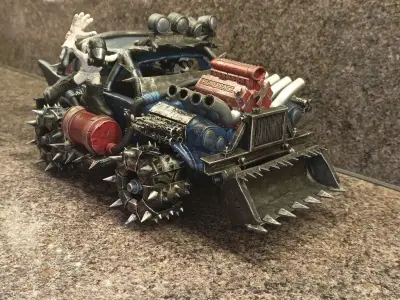 Road Rage RR-006 Mad max style 3D printable models 3D print model