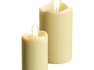 Decorative Fir Low-poly 3D model