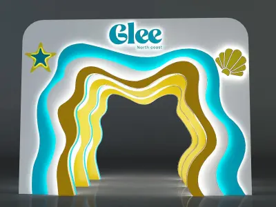  Event Gate Counter Exhibition Entrance Design a669b 3D model