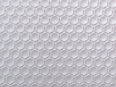 3d Panel tile with honeycomb pattern Low-poly 3D model