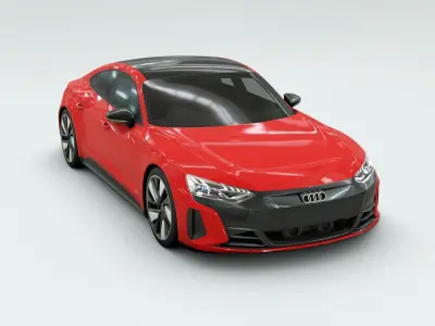 Audi e-tron GT quattro 2022 3D model