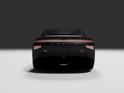 Xpeng P7 3D model