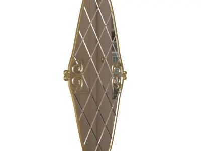 Seven Sedie Royale Mirror Sette 3D model