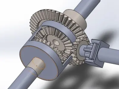 Differential drive  3D model