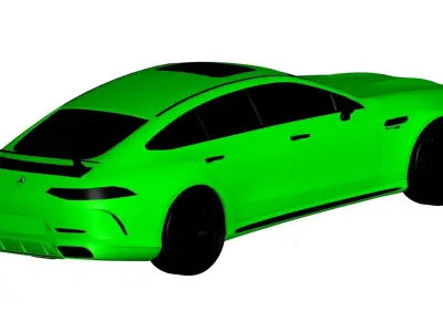 Mercedes GT63 3D model