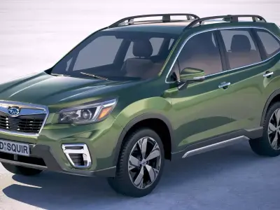 Subaru Forester 2019 3D model
