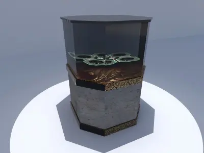 Drone Decoration Free 3D model