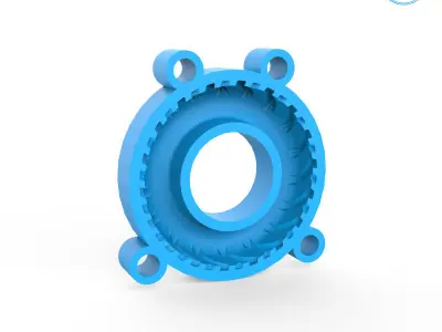 Tire Mold 3D Printing Model 3D print model