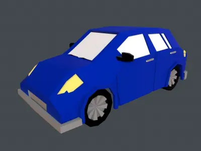 Game Jam Game Assets Free low-poly 3D model