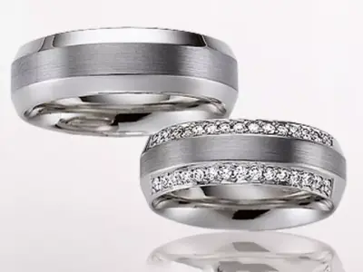 Wedding rings 193 3D print model