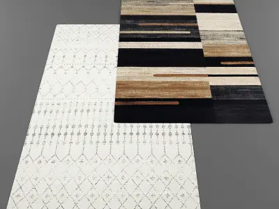 Rugs set250 3D model
