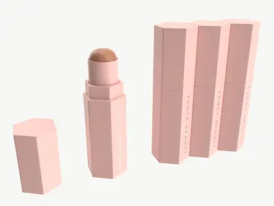 Fenty Beauty Match Stix Trio makeup sticks 3D model