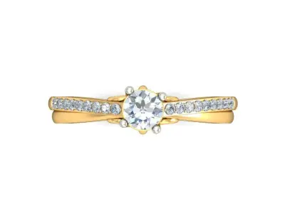 elegant luxury ring 3D print model purchase