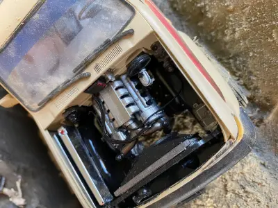 BILLET TOYOTA TT V8 LAND SPEED ENGINE LAND CRUISER 3D print model