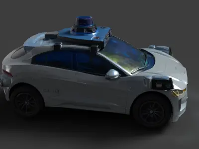 self driving car   3D model