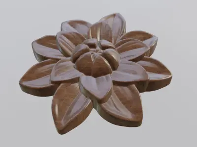 Flower Decor 3D print model 39