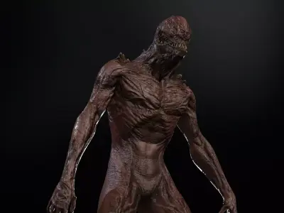 MutantZ7 Low-poly 3D model