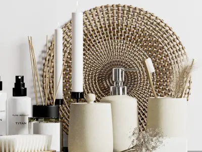 Bathroom Accessories 20 3D model