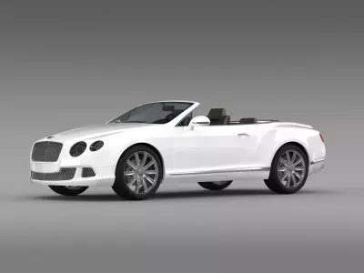 Bentley Continental GTC 2011 3D model
