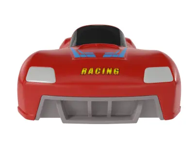 Cars and action games Toy Car Low-poly 3D model