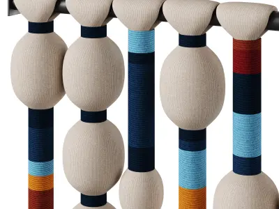 Morse Xaweri Wall Hanging by Obakki 3D model