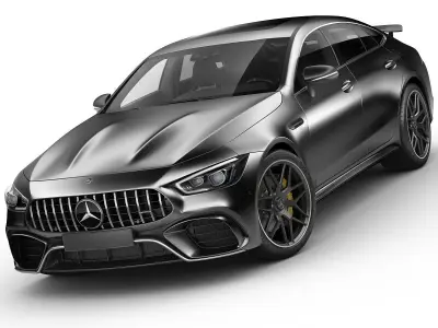 Mercedes-AMG GT 4-door GT53 and GT63 S 3D model