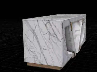 Billionaire Mansion Ultra-Luxury Interior 3D Model  Low-poly 3D model