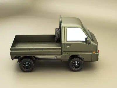 Offroad Kei-Truck 3D model