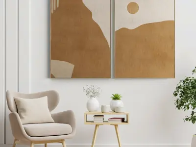 Photo Frame 117 Low-poly 3D model